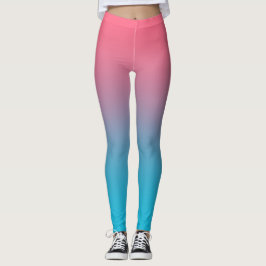 Leggings Lentes gradientes rosas y azules
