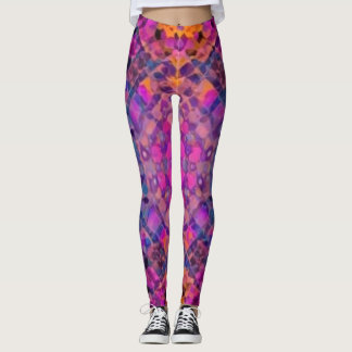 Leggings lentes kaleidoscopio arco iris