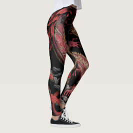 Leggings Lentes rojas DRAGON