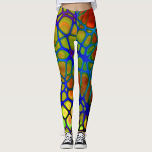 Leggings lentes web arco iris