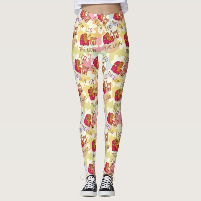 Leggings Leo signo del león (Anverso)
