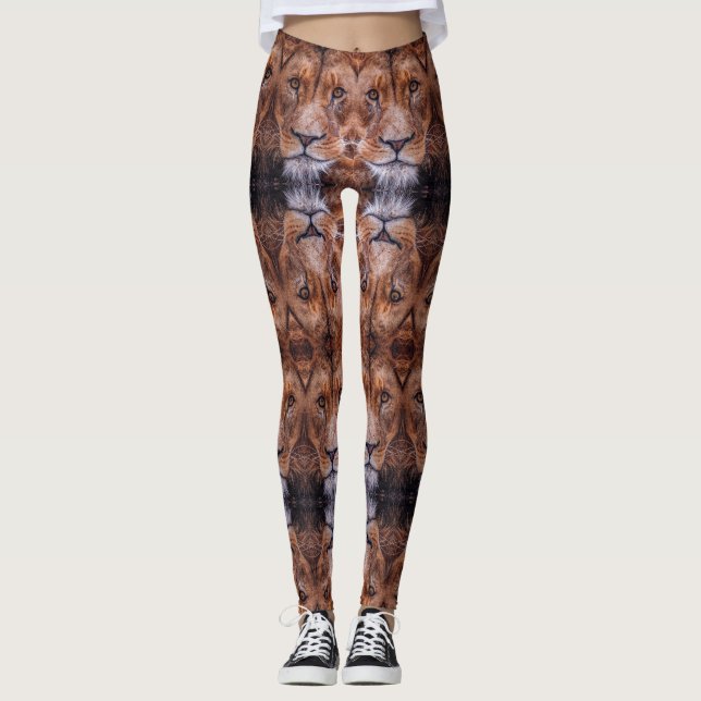 Leggings León africano (Anverso)