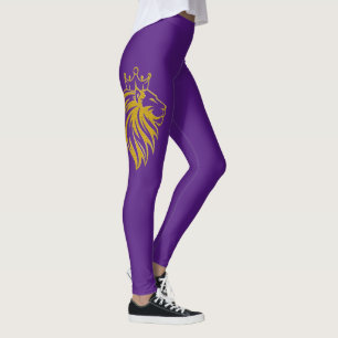 Leggings León con corona - Estilo de oro 2