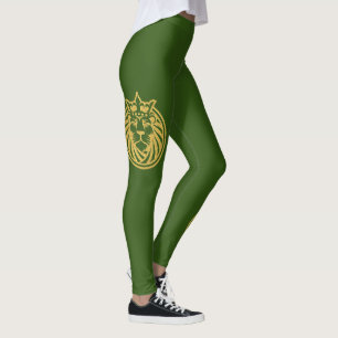 Leggings León con Corona - Estilo Oro 4