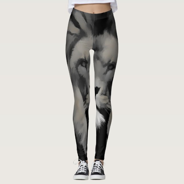 Leggings León de cara (Anverso)