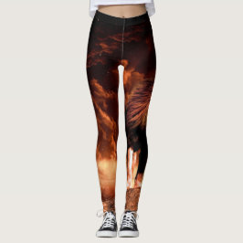 Leggings León de Judá - Jah Rasta - Poder Leyendas de Yoga