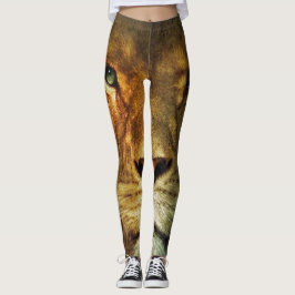 Leggings León de Judá - Jah Rasta - Poder Leyendas de Yoga
