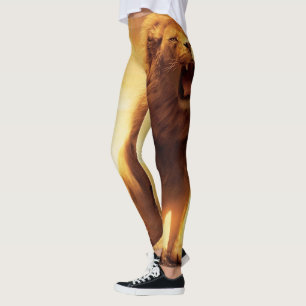 Leggings León de Judah - Jah Rasta - polainas de la yoga
