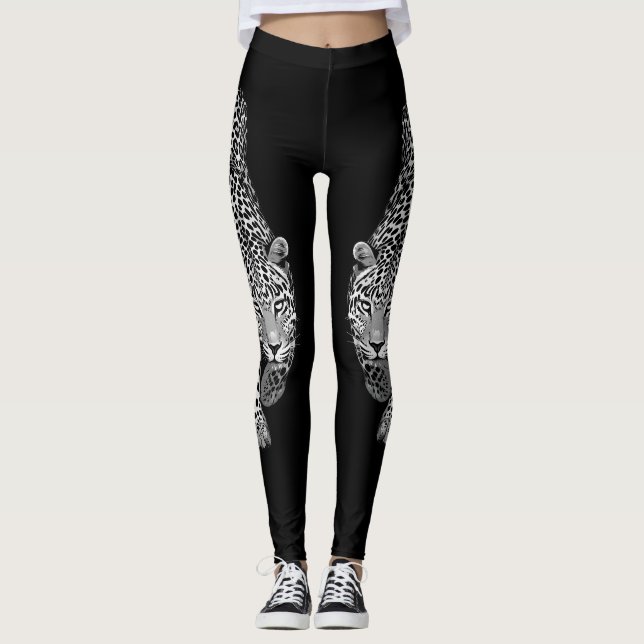 Leggings  Leopard – Bold & Stylish Animal Print (Anverso)