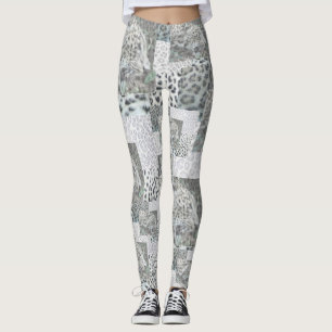 Leggings Leopard Print Pattern Leging