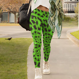Leggings Leopard Safari Print
