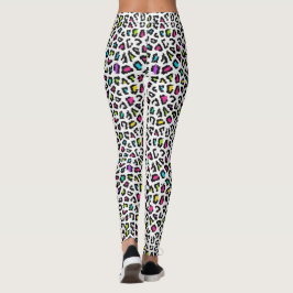Leggings Leopardo colorido