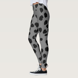 Leggings Leopardo de alta cintura personalizado Leopardo de