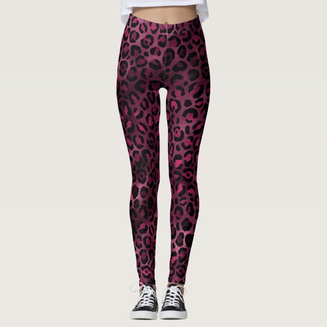 Leggings Leopardo de Borgoña (Anverso)