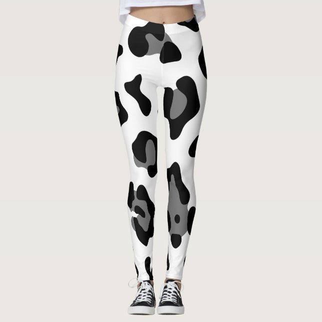 Leggings leopardo de las nieves (Anverso)