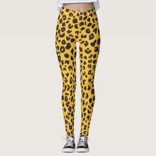 Leggings leopardo de textura