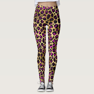 Leggings Leopardo dorado