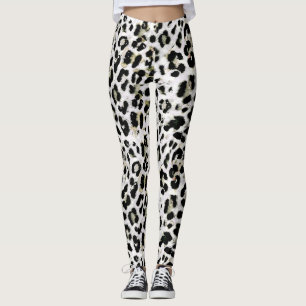 Leggings Leopardo - huella animal manchada