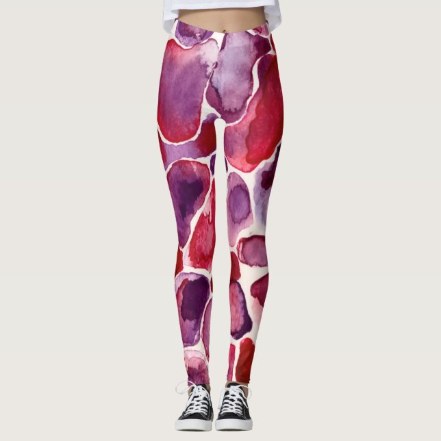Leggings Leopardo rosa (Anverso)