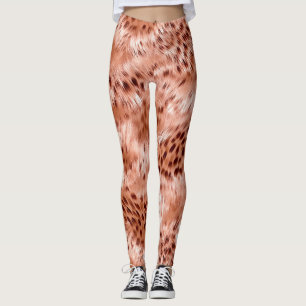 Leggings Leopardo rosa Rosa Gold Rubor