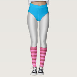 Leggings Leotard de entrenamiento aeróbico de los años 80 y