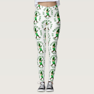 Leggings leprechaun rubia