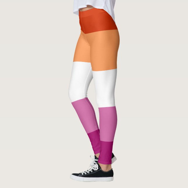 Leggings Lesbian Pride Flag (Izquierda)