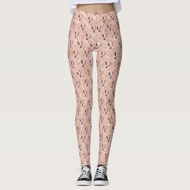 Leggings Letra V (Anverso)