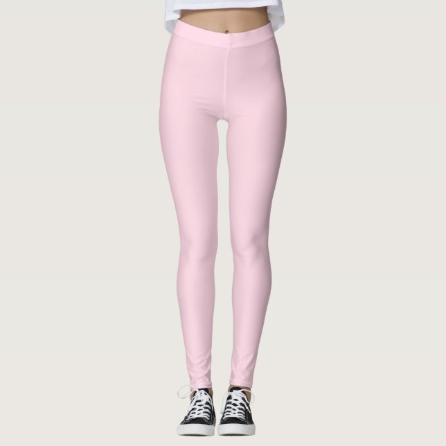 Leggings Letradas rosas de moda (Anverso)