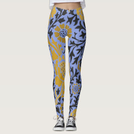 Leggings LETRAS AZULES DE MODERNO DE William Morris