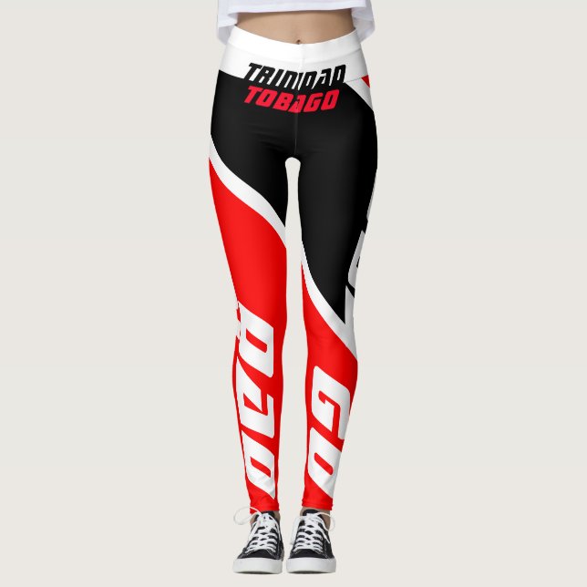 LEGGINGS LETRAS DE BANDERA DE TRINIDAD TOBAGO POR. HABIC AC (Anverso)