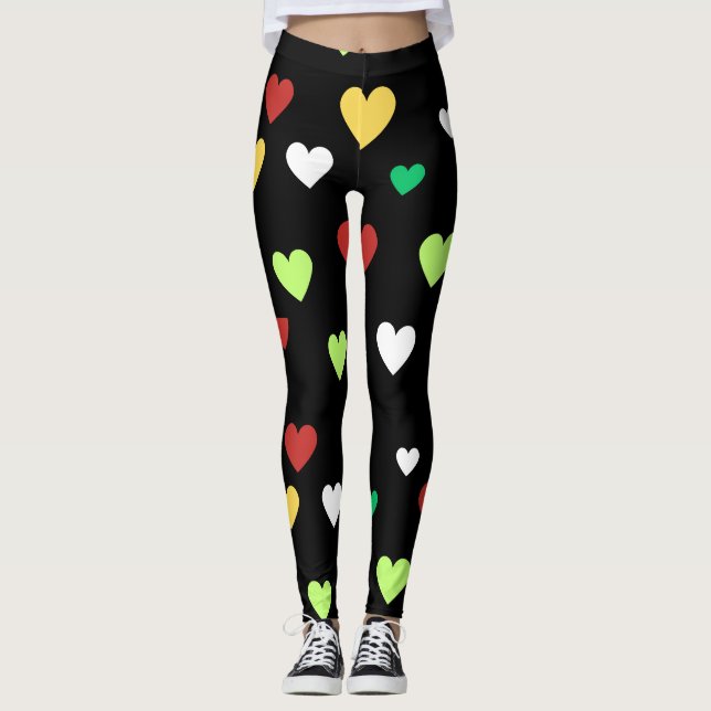 LEGGINGS LETRAS DE DESEO DEL CORAZÓN (Anverso)