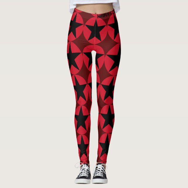 LEGGINGS LETRAS DE ESTRELLAS Y DIAMANTES (Anverso)