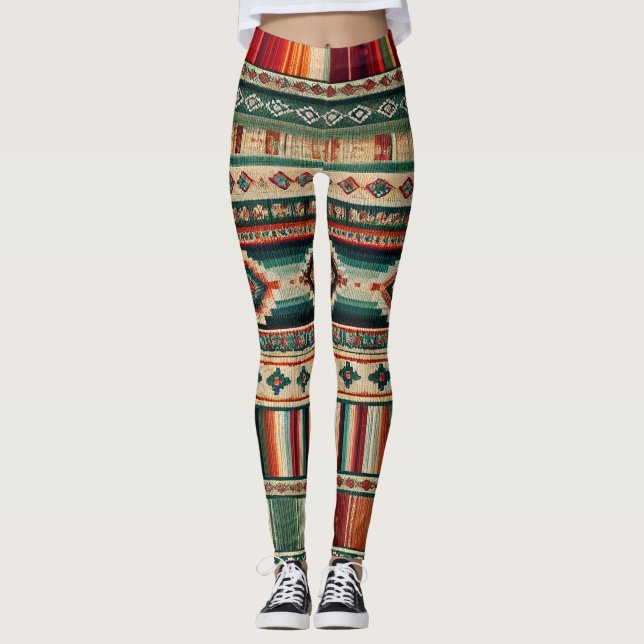 Leggings LETRAS DE IMPRESIÓN personalizado - "OAXACA" (Anverso)