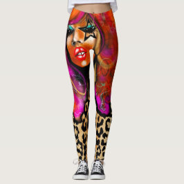 LEGGINGS LETRAS DE ROCKSTAR