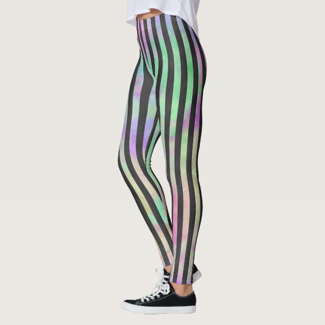 LEGGINGS LETRAS DE TIRAS DE RAINBOW (Izquierda)