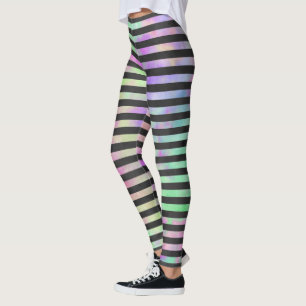 LEGGINGS LETRAS DE TIRAS DE RAINBOW