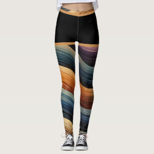 LEGGINGS LETRAS DE USO ACTIVO - "ESCASEZ NEGRA"