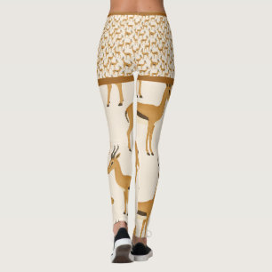 LEGGINGS LETRAS DE USO ACTIVO - "GAZELLE"