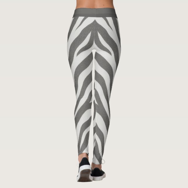 LEGGINGS LETRAS DE USO ACTIVO - "TIGRE BLANCO" - (Reverso)