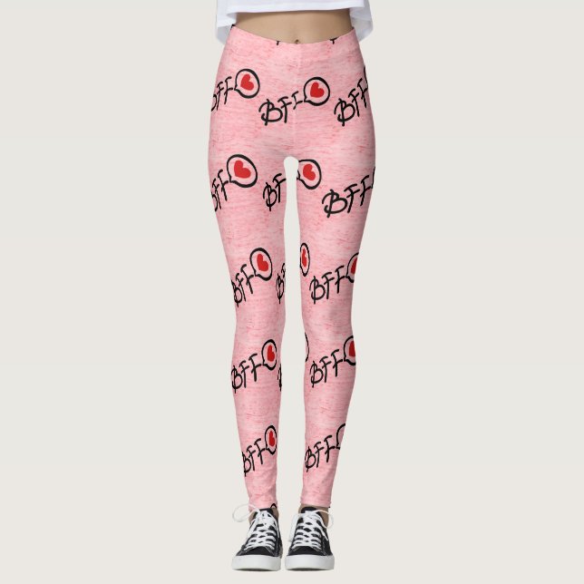 LEGGINGS LETRAS PARA SU ***BFF**** (Anverso)