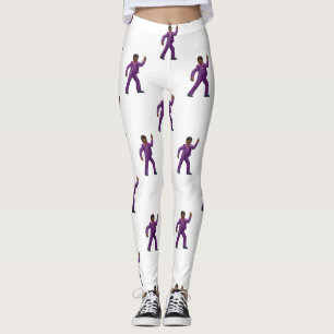 Leggings Letreras de hombres bailarines de emoji
