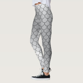 Leggings Letreras de vestir de patrón piel de serpiente pla