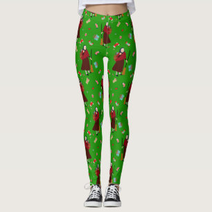 Leggings Letreras Witch Befana navidades