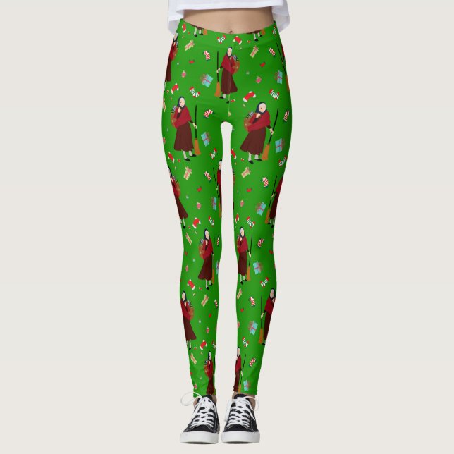 Leggings Letreras Witch Befana navidades (Anverso)