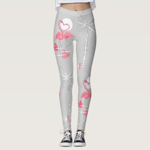 Leggings Letreros de amor flamencos