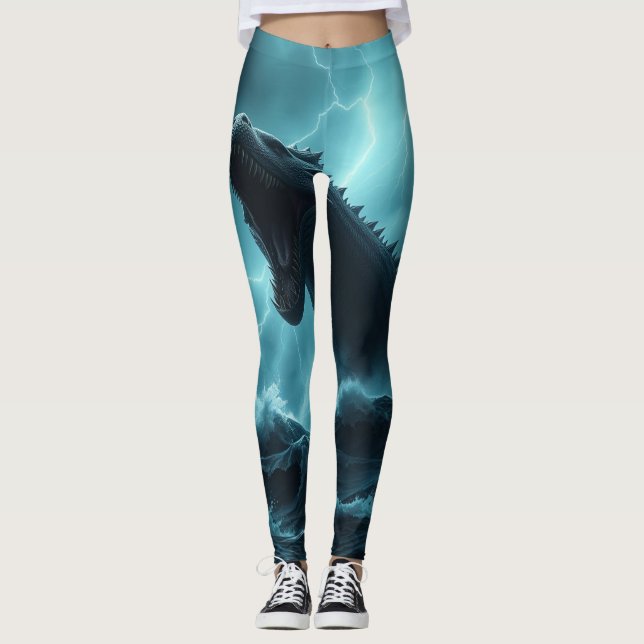 Leggings „Leviathan – Wächter der Tiefsee“  (Anverso)