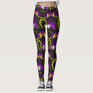 Leggings Leyenda de Béisbol Deportivo de Eagles