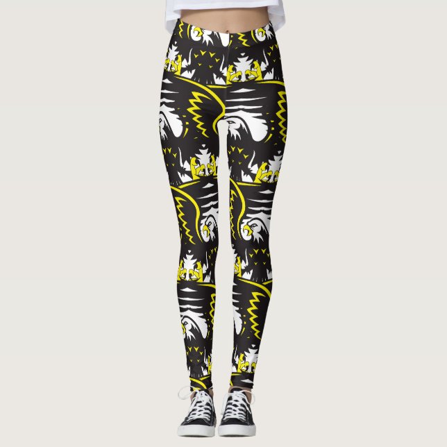 Leggings Leyenda de Béisbol Deportivo de Eagles (Anverso)