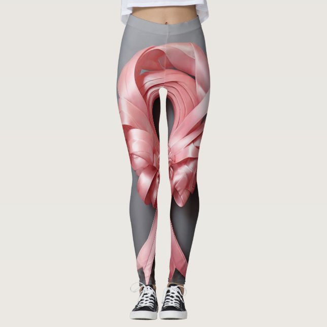 Leggings Leyenda de cinta rosa (Anverso)